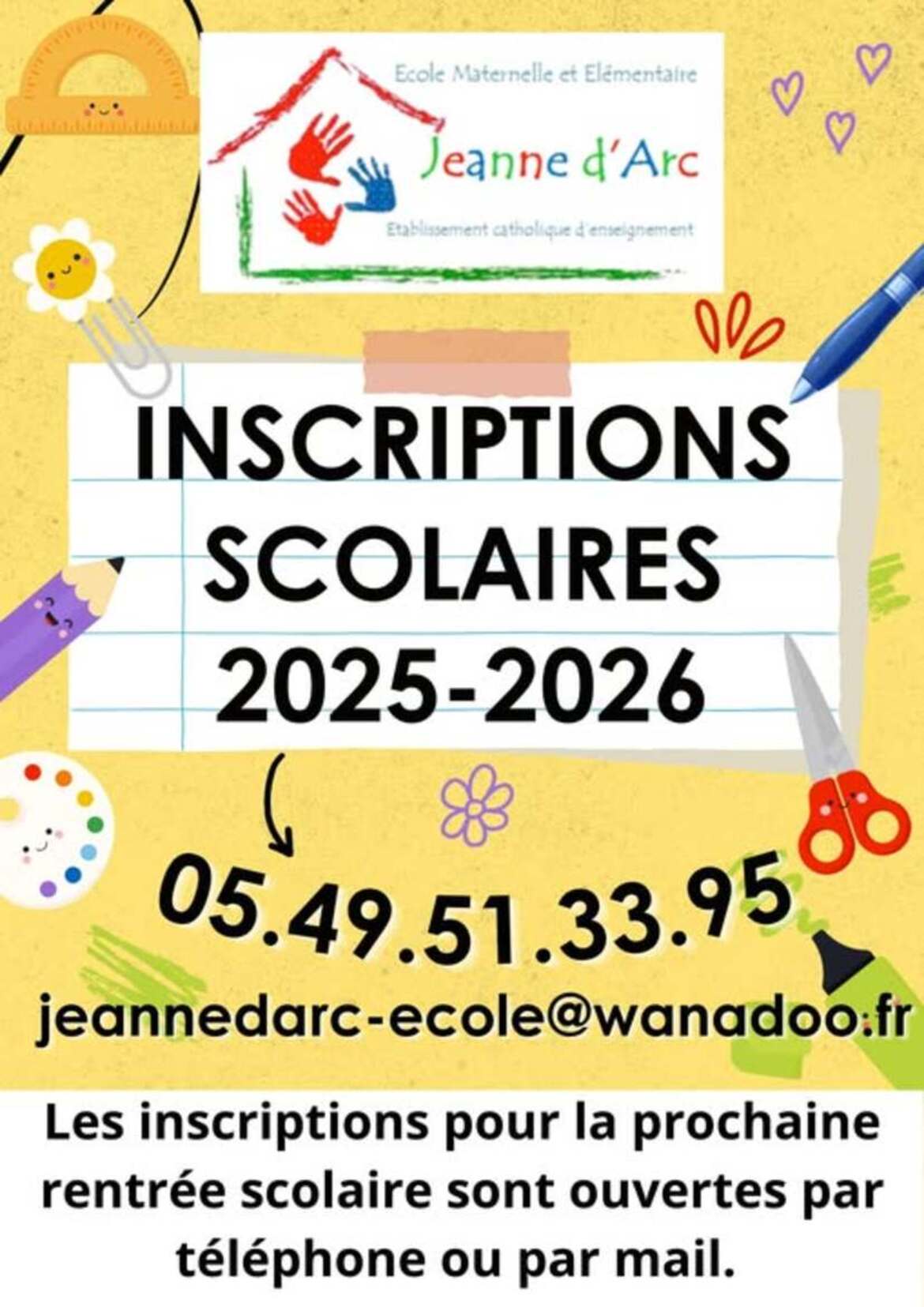 Inscriptions 